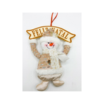 Boneco Pendurar Natal Campano 27x38cm Enfeite Decorativo