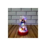 Cúpula Natalina XMAS Com Luz LED Multicor 8x14,5cm Sortida