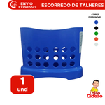 Escorredor De Talheres Plástico Resistente Cozinha Com Duas Divisão Porta talher com divisória Porta talher de servir