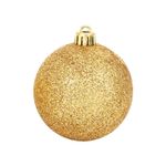 Bola Glitter Natal 15cm Enfeite Grande Para Árvore