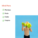Boia de Braço Infantil 23x15cm Piscina Praia Até 30kg