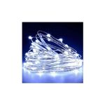 Fio de Cobre 5m 50 LEDs Branco Pisca Pisca Natal