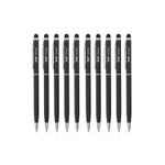 Kit 10 Canetas Azul Stylus Touch Ponta 1.0mm Para Celular Tablet