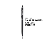Kit 10 Canetas Azul Stylus Touch Ponta 1.0mm Para Celular Tablet