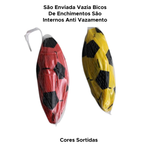 Kit Bola De Futebol Leve Inflável Colorida De Plástico Infantil Kids Sortido Para Prenda