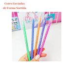 Kit 20 Canetas WOW 0.7mm Coloridas Ponta Fina Sortidas