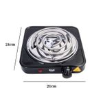 Fogareiro Elétrico 1 Boca 127V 1000W Portátil Sem Gás