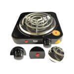 Fogareiro Elétrico 1 Boca 127V 1000W Portátil Sem Gás