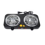 Fogareiro Elétrico 2 Bocas 127V 2000W Portátil Sem Gás
