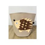 Cesto Organizador Infantil Dobrável Feltro Bichinhos 35x35cm