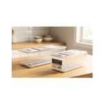Kit 2 Potes Organizadores Herméticos 3L e 1,7L Mantimentos