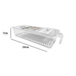 Kit 2 Potes Organizadores Herméticos 3L e 1,7L Mantimentos
