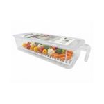 Kit 2 Potes Organizadores Herméticos 3L e 1,7L Mantimentos