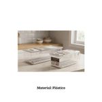 Kit 2 Potes Organizadores Herméticos 3L e 1,7L Mantimentos