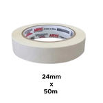 Kit 5 Rolos Fita Crepe 24x50 Fácil Remoção Uso Profissional