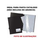 Kit com 50 Envelopes Plástico 4 Furos Para Documentos Pasta Fichário