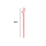 Kit 4 Canetas Gel Apagáveis Flamingo Azul Ponta Fina