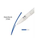 Kit 8 Canetas Gel Apagáveis Paws Best Friends 0.7mm Azul Estampas Sortidas