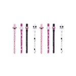 Kit 8 Canetas Gel Apagáveis Paws Best Friends 0.7mm Azul Estampas Sortidas