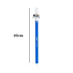 Kit 12 Canetas Gel Apagáveis Gamer 0.7mm Azul Ponta Fina Estampas Sortidas