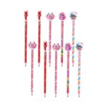Kit 10 Lápis HB Fini com Borracha Estampas Sortidas Escolar