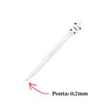 CANETA GEL DIVERTIDA PANDA APAGÁVEL  0.7mm