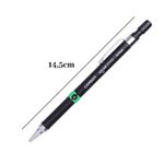 Kit 11 Lapiseiras 0.7mm Carbon Grip com Borracha Clip Removível Sortidas
