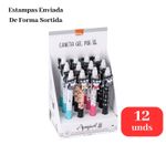 Kit 12 Canetas Gel Apagáveis 0.7mm Azul Retrátil Escolar Sortida
