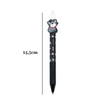Kit 12 Canetas Gel Apagáveis 0.7mm Azul Retrátil Escolar Sortida