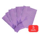 Kit 5 EVA Estampado 40x60cm Folhas Para Trabalhos Escolares