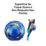Bola De Futebol De Couro Para Menino N5 Resistente Costura Reforçada Para Crianças Bola De Campo