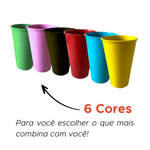 Copo Plástico 300ml Leve para Casa Festas Eventos Bebidas