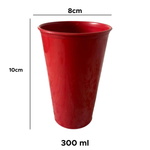 Copo Plástico 300ml Leve para Casa Festas Eventos Bebidas