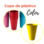 Copo Plástico 300ml Leve para Casa Festas Eventos Bebidas