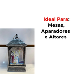 Luminaria Decoração Religio Decoração De Natal Luminaria Presépio Iluminado Led