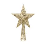 Ponteira Árvore de Natal Estrela 18x27cm Enfeite Natalino