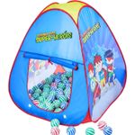 Barraca Infantil Dobrável Barraca Piscina Com Bolinhas Coloridas Super Herois