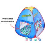 Barraca Infantil Dobrável Barraca Piscina Com Bolinhas Coloridas Super Herois