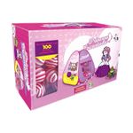 Barraca Com Bolinhas Toca Cabana Infantil Dobravel Princesa Encantada