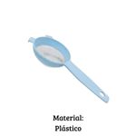 Peneira Plástica Para Cozinha 17cm Coador Alimentos