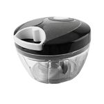 Mini Processador De Alimentos Manual 500ml 3 Lâminas Triturador Alho