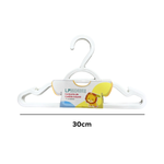 Kit Com 6 Cabides Infantis Colorido Reforçado Organizador De Roupas