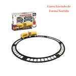 Trenziznho de Brinquedo Locomotiva Under Construction 8 Peças Sortidas Infantil