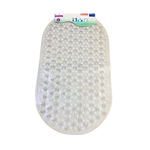 Tapete de Box Oval PVC Antiderrapante Com Ventosas Banheiro