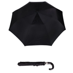 Guarda-Chuva Automático 53cm 8 Varetas Cabo Curvo Dobrável