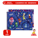 Caderno Cartografia Desenho Capa Dura 80 Folhas Divertidamente 2