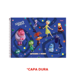 Caderno Cartografia Desenho Capa Dura 80 Folhas Divertidamente 2