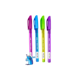 Kit 10 Pacotes Caneta Tristar Color 1.0mm 4 Cores Revenda Escolar