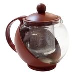 Chaleira Chá Vidro Infusor Bule Chá e Café Venice 1200ml