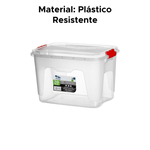 Caixa Organizadora 20 litros Transparente